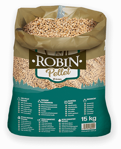 worek pelletu opałowego Robin do kupienia w Surażu lub sklepie internetowym